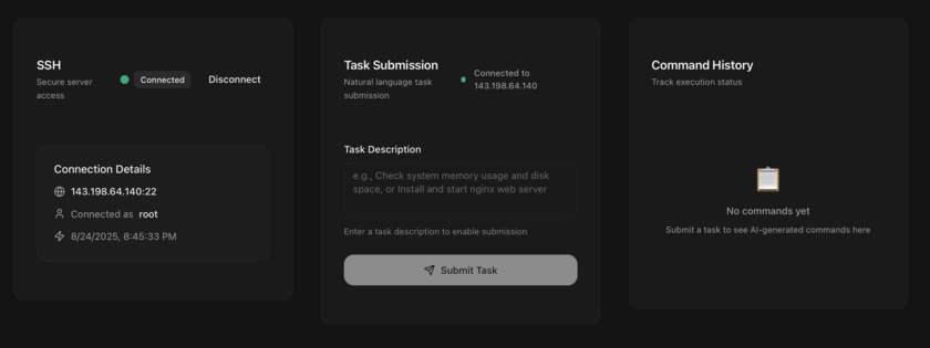 Otium Technology Landing Page
