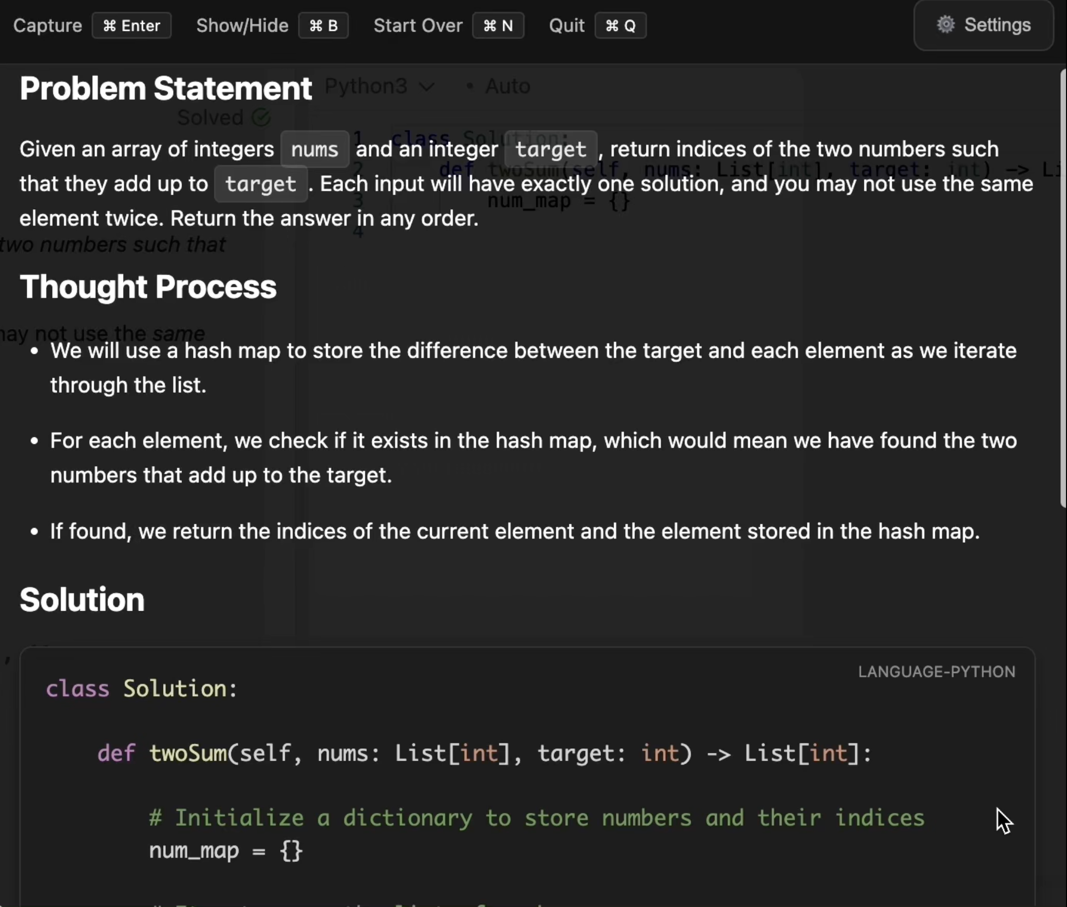 AceCoder.ai Generated Solution