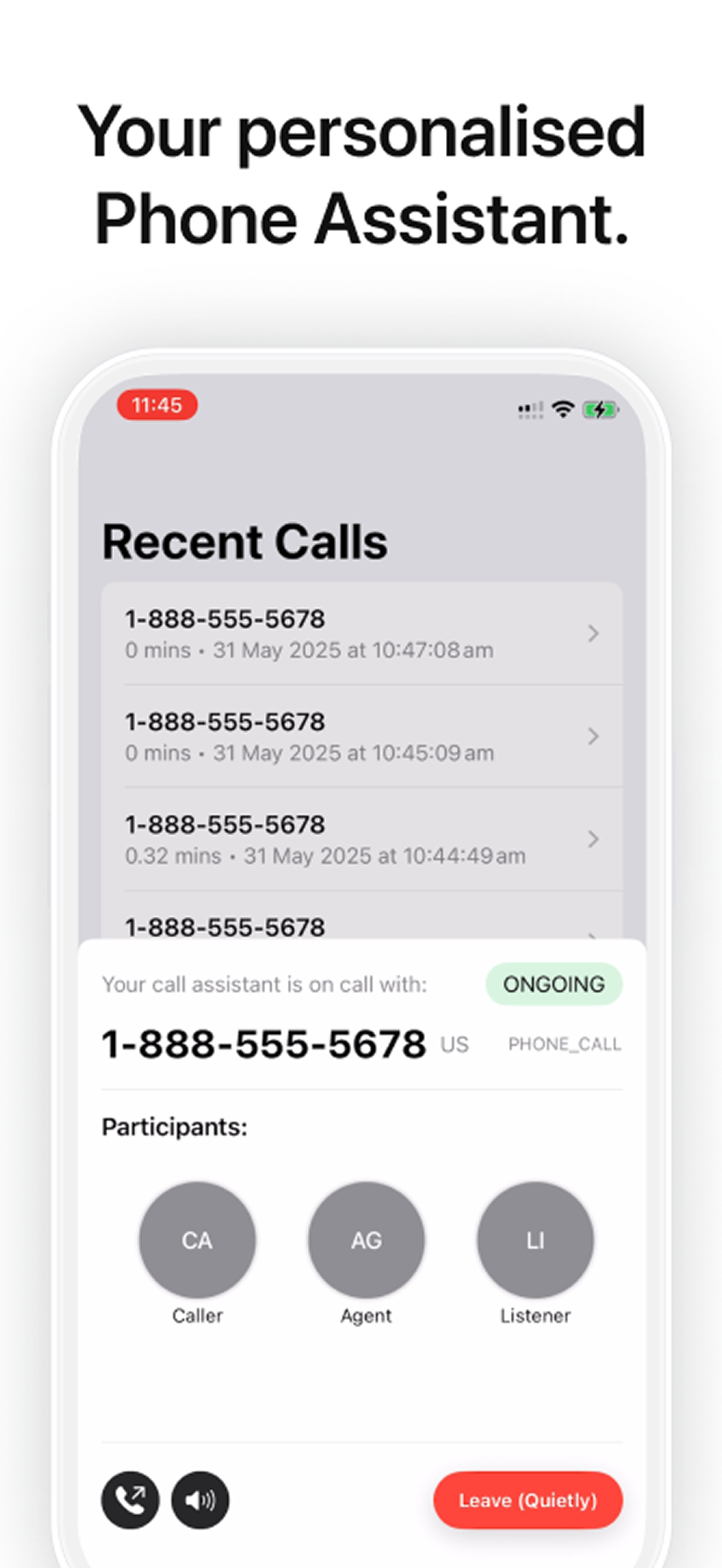 Phone Filter App assistant