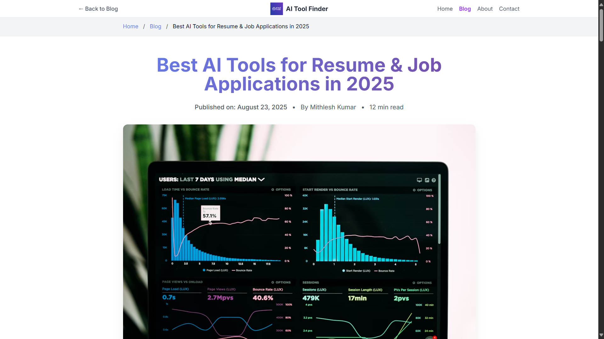 AllAITool.tech Blog content