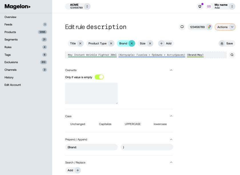 Magelon Landing Page