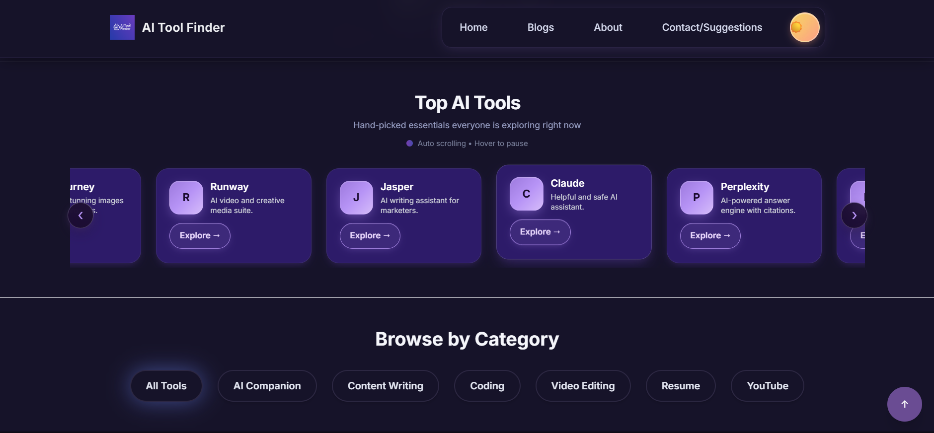 AllAITool.tech Top Tools