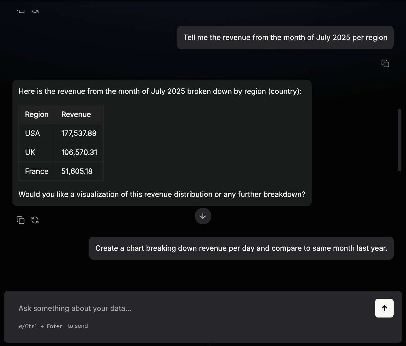 Talk To Your Data App 