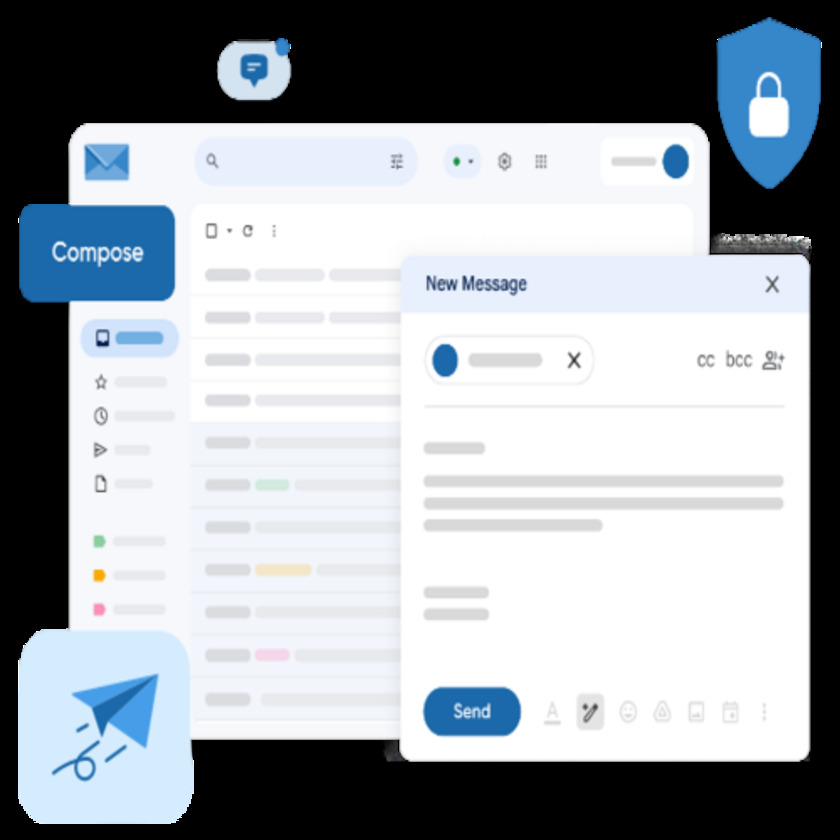 Custom Email Hosting Landing Page