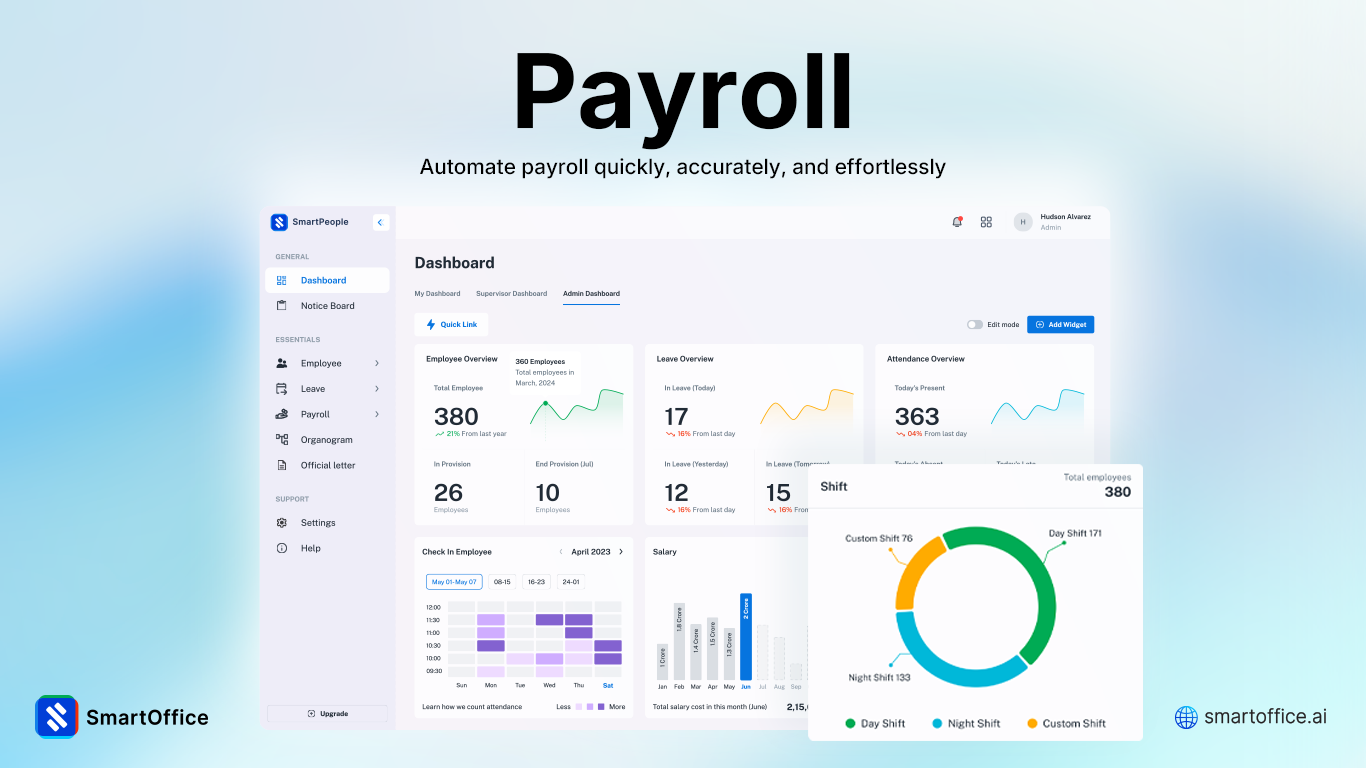SmartOffice.ai Payroll Management