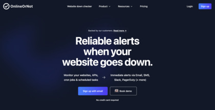 OnlineOrNot screenshot