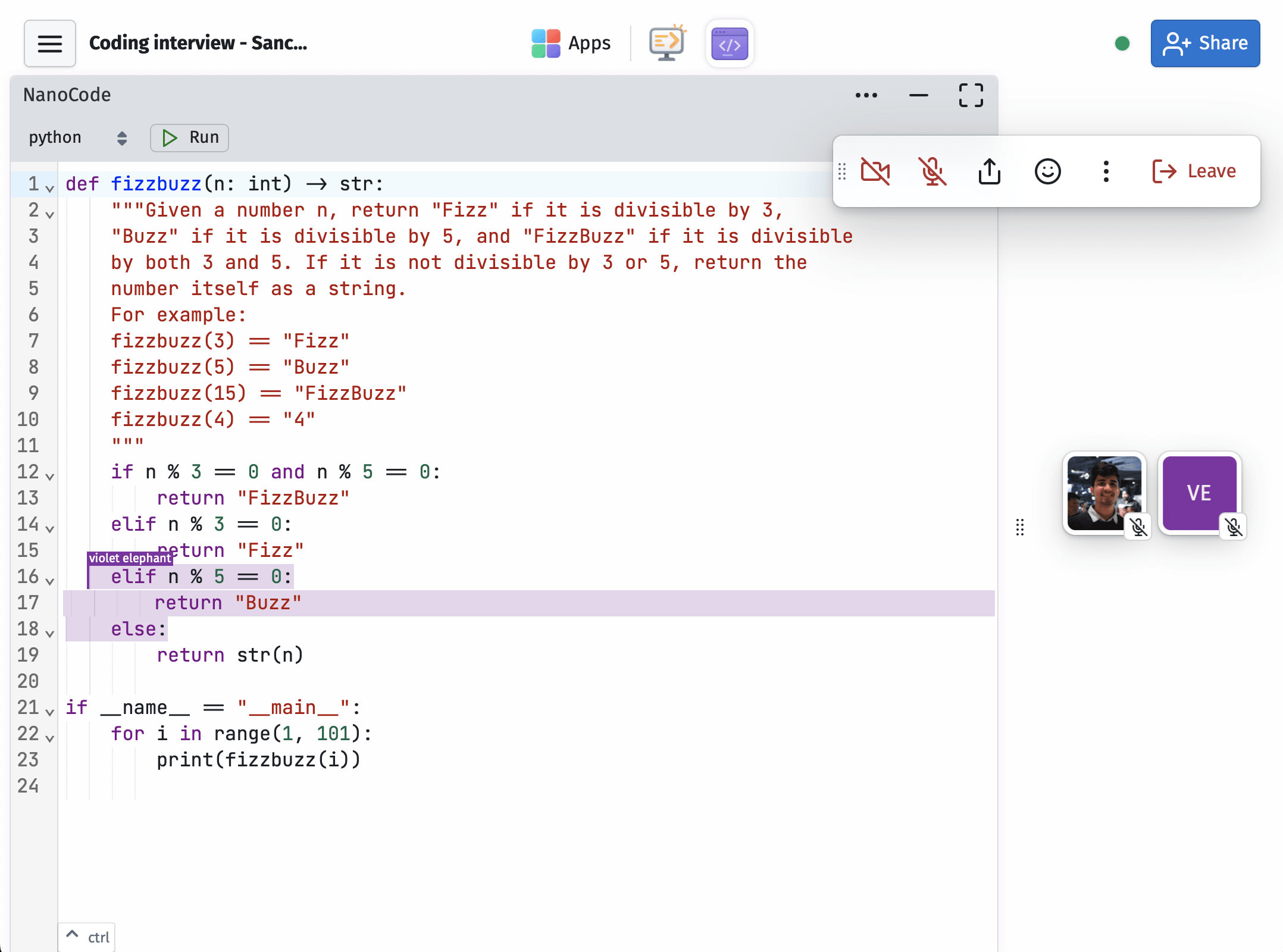 oorja Light code editor for quick experiments, sharing snippets and interviews