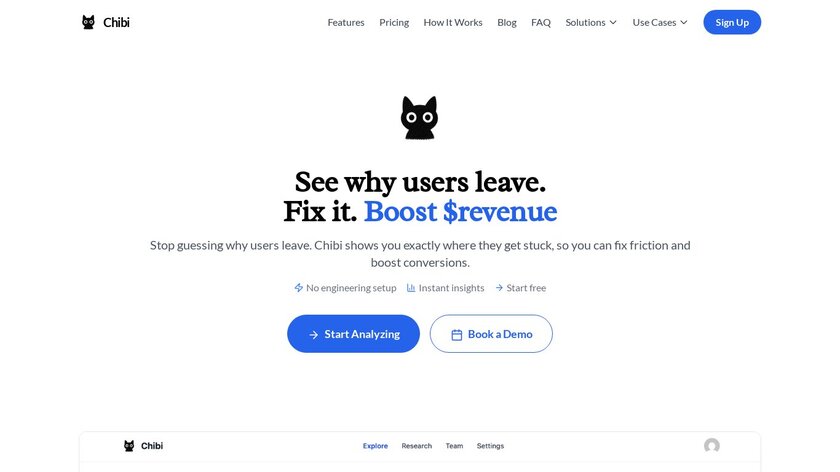 Chibi.sh Landing Page