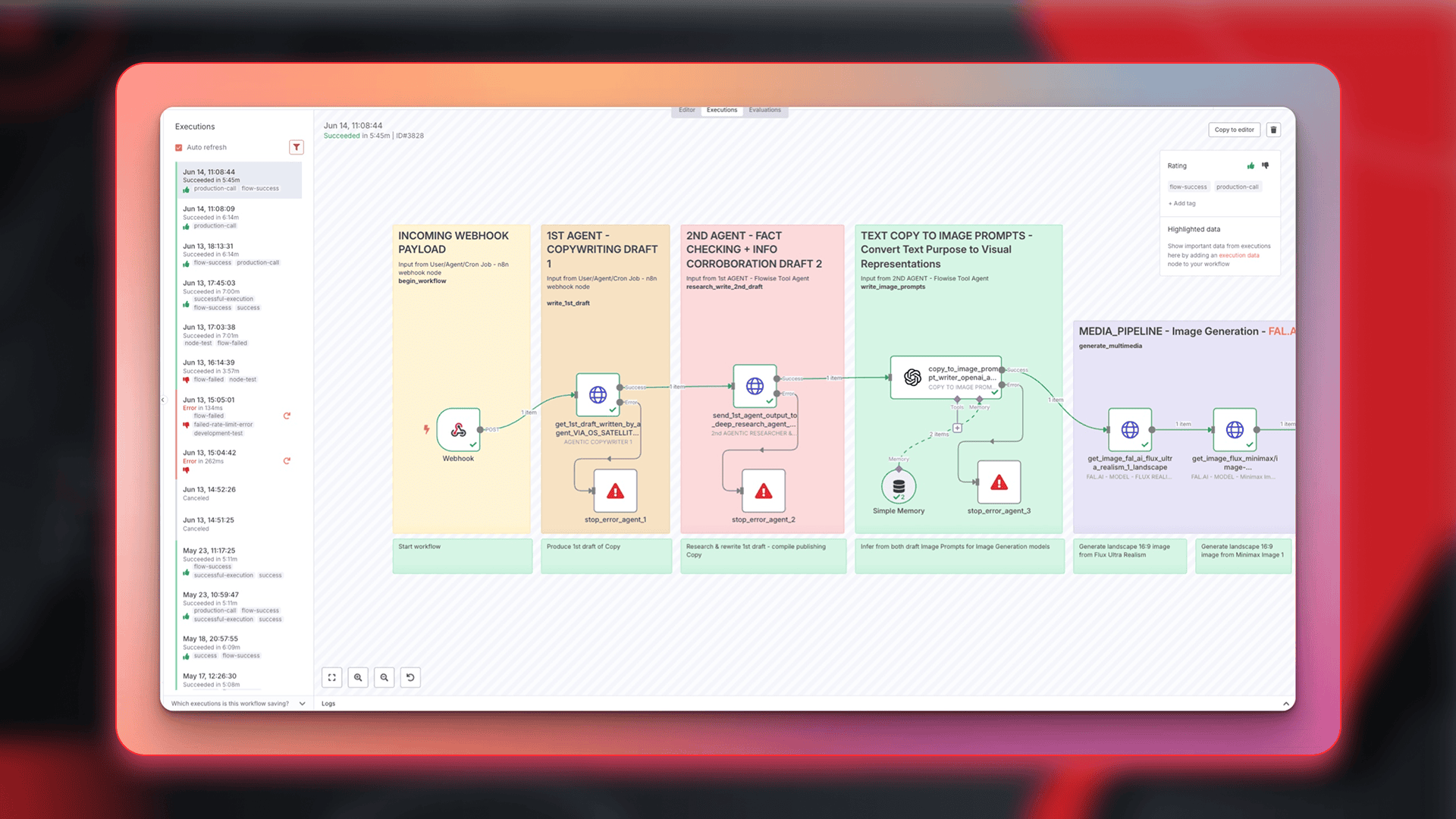 Tesseract Creator n8n Multi Agent Template