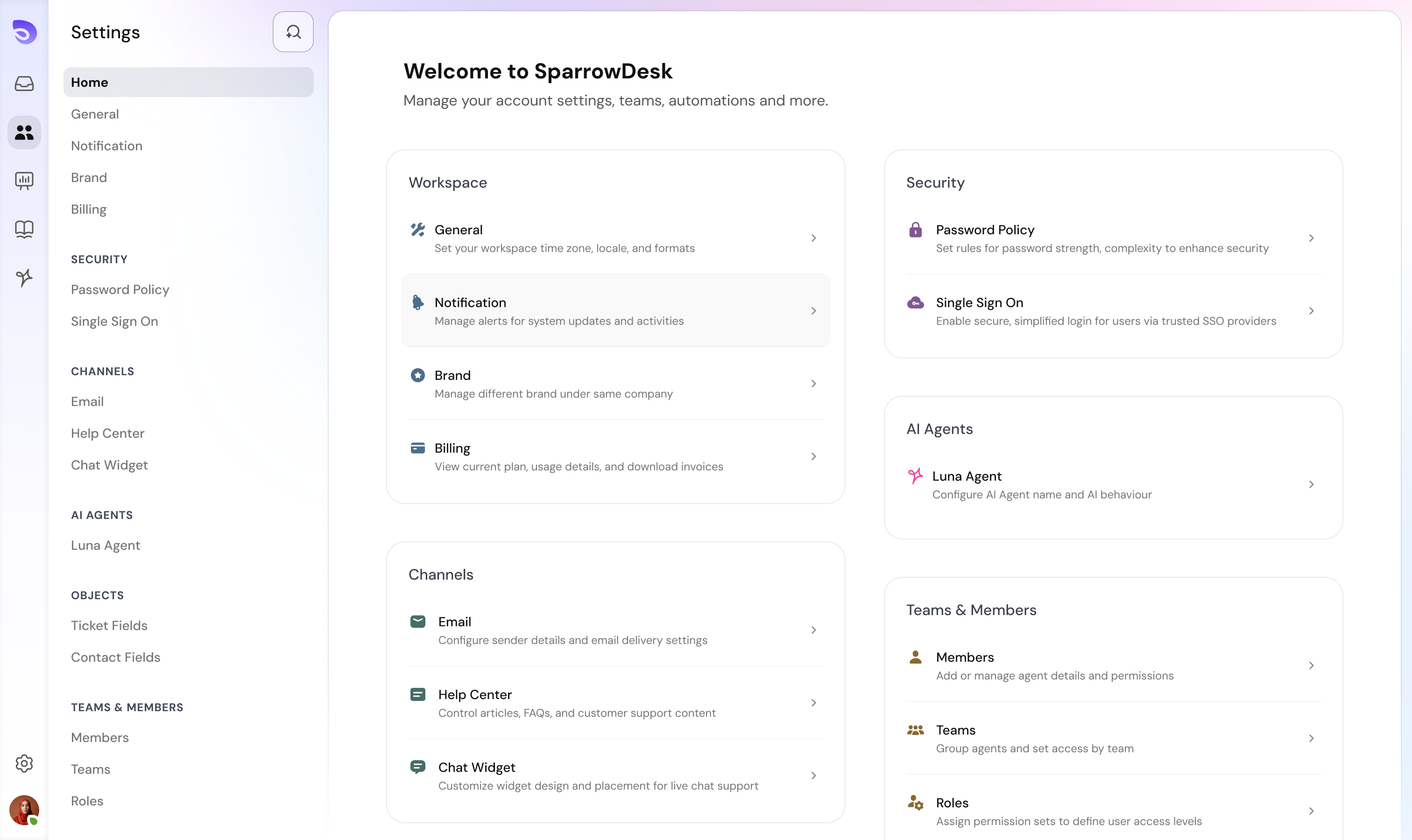 SparrowDesk 