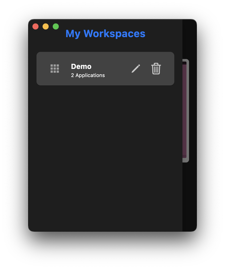 WorkspaceX workspaces