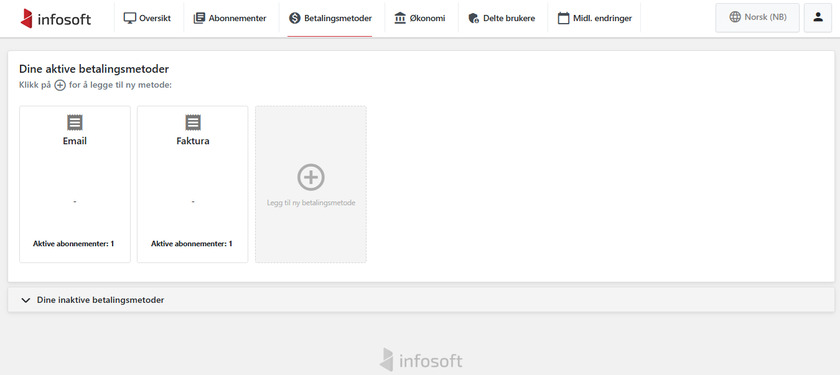 INFO-Subscription Landing Page
