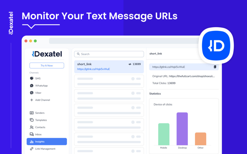 Dexatel Landing Page