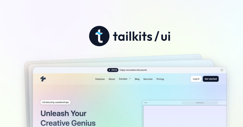 Tailkits UI Landing Page