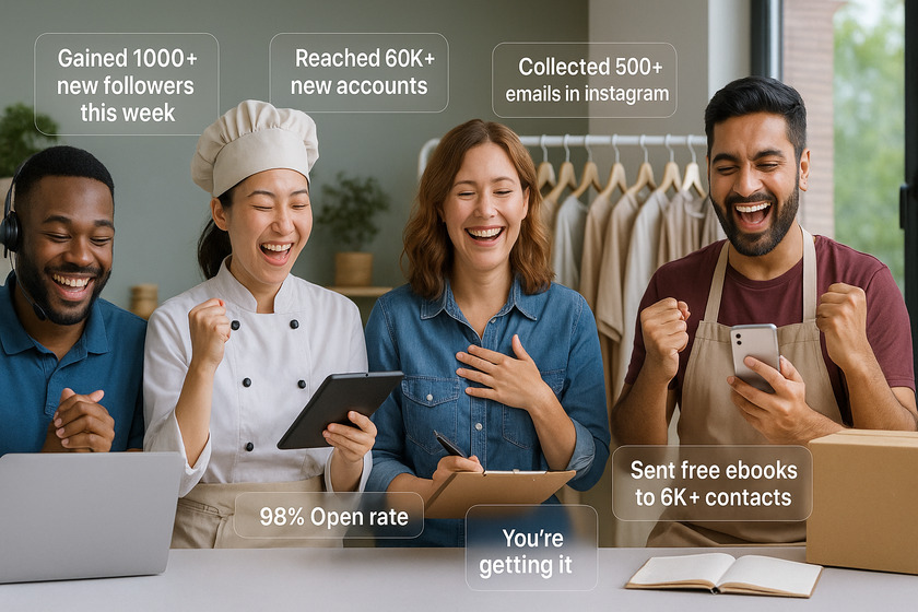 InstantDM Landing Page