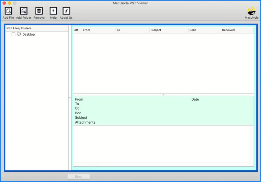 MacUncle PST Viewer Landing Page
