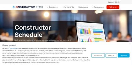 Constructor Schedule image