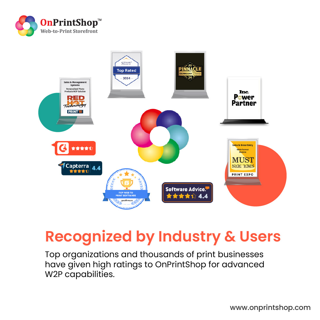 OnPrintShop Recognized by Industry and Users