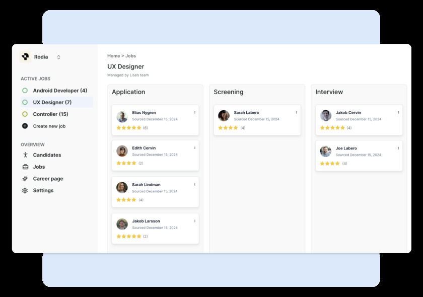 Taleno App Visual candidate pipeline