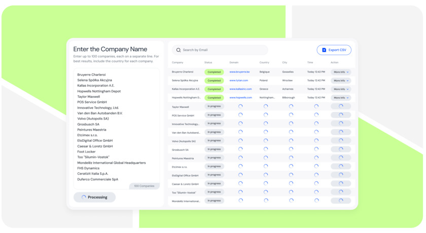 99finder Landing Page