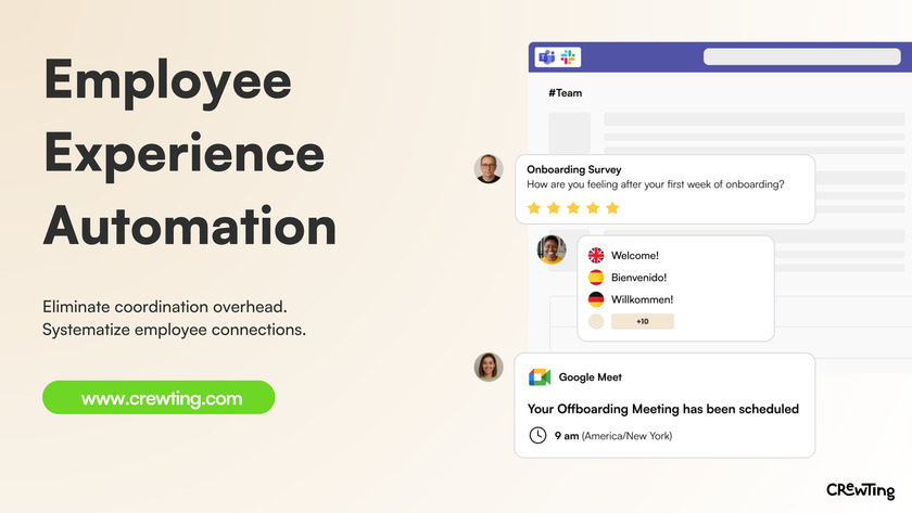 Crewting Landing Page