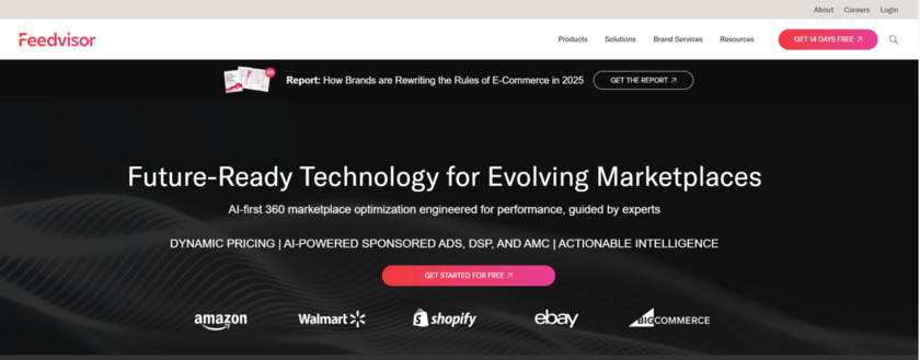 Feedvisor Landing Page
