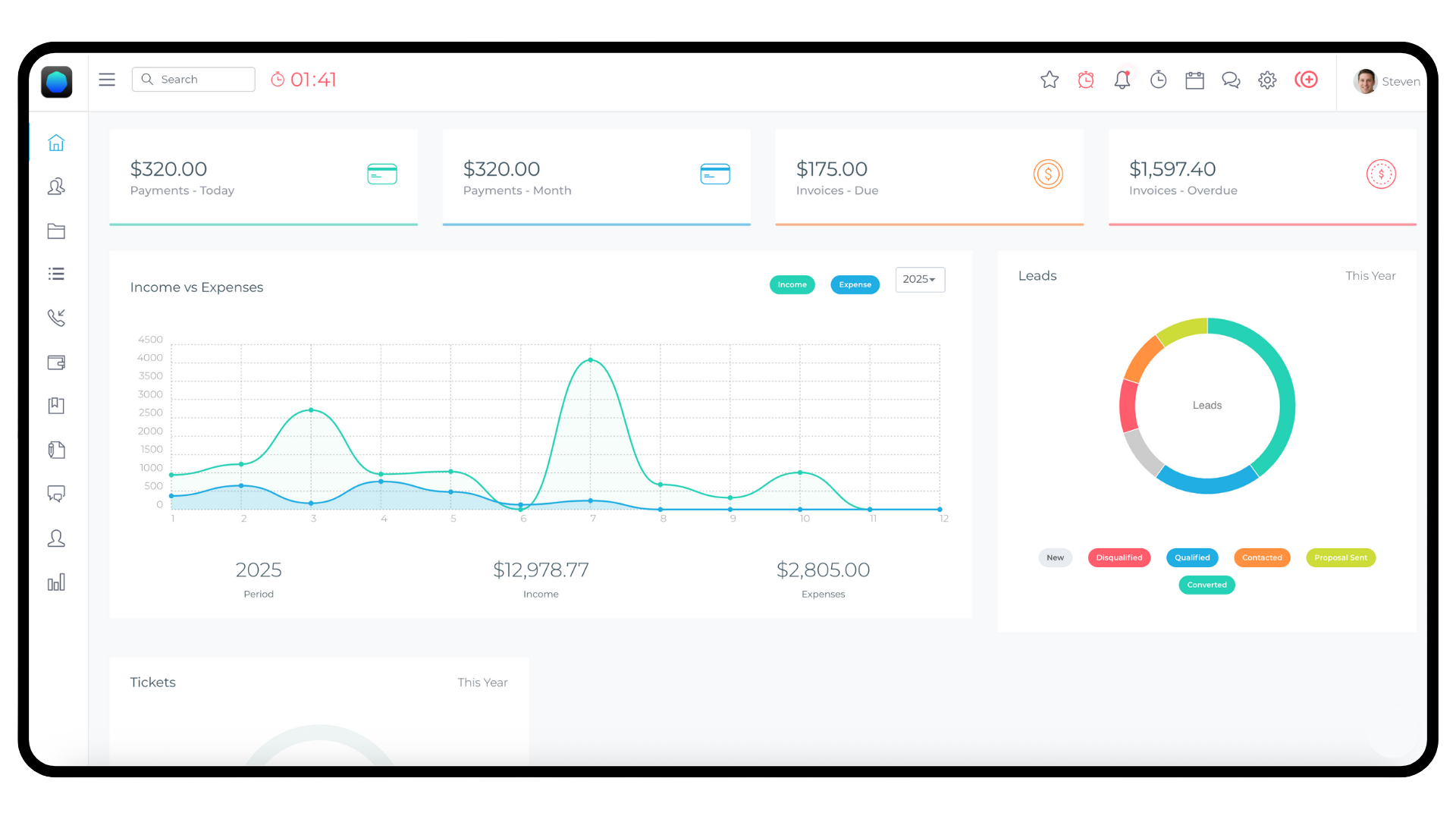 Baseqore Dashboard