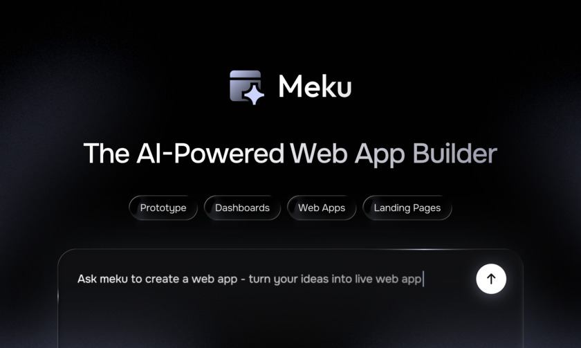 Meku Landing Page