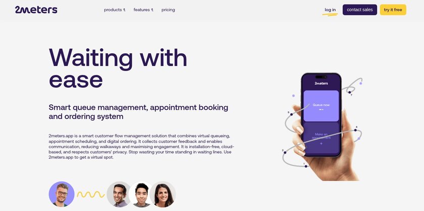 2Meters Landing Page