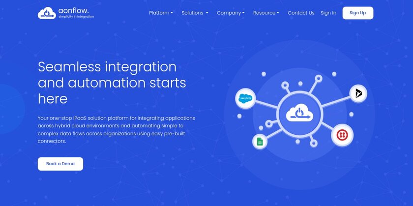 Aonflow Landing Page
