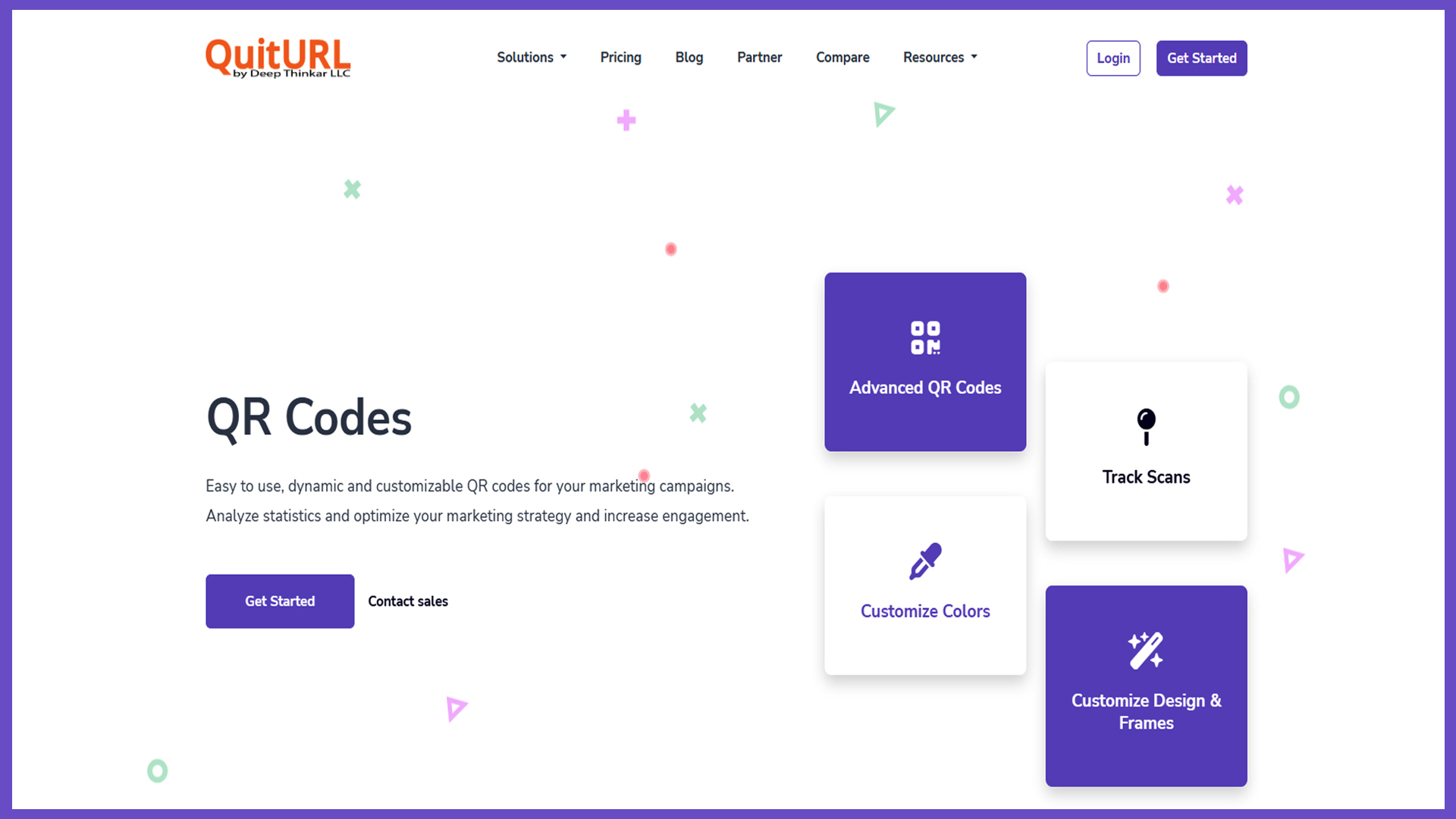 QuitURL Best QR Codes Generator Tool