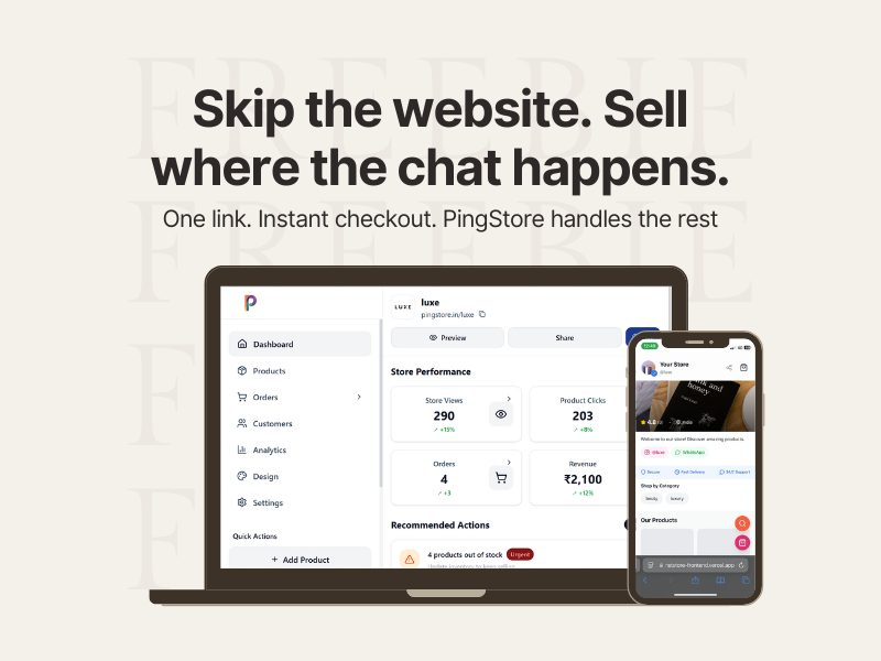 pingstore 