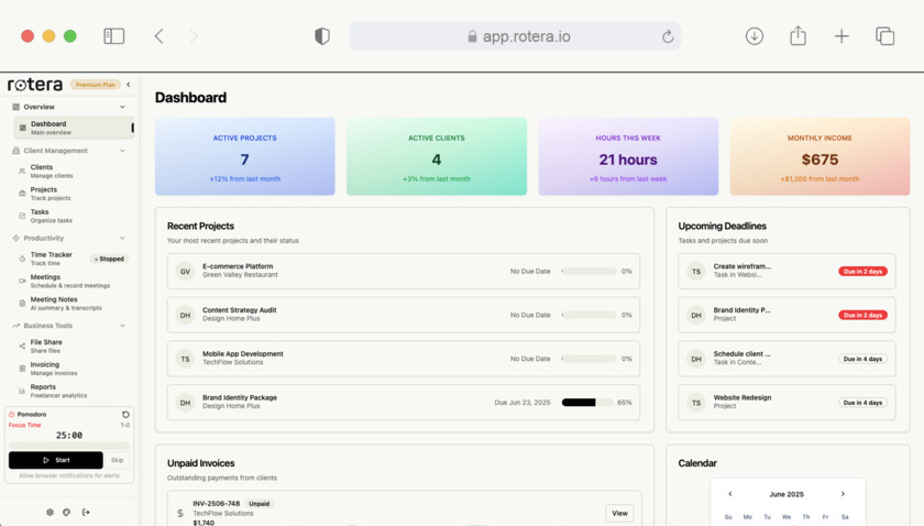Rotera.io Landing Page