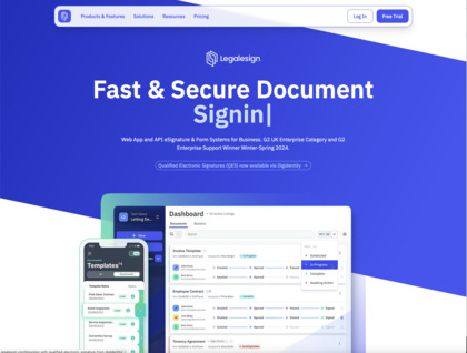Legalesign screenshot