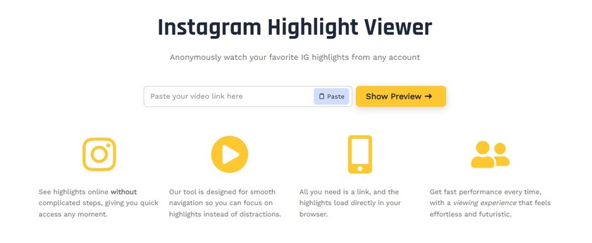 HighlightViewer.io Homepage display for Highlightviewer.io