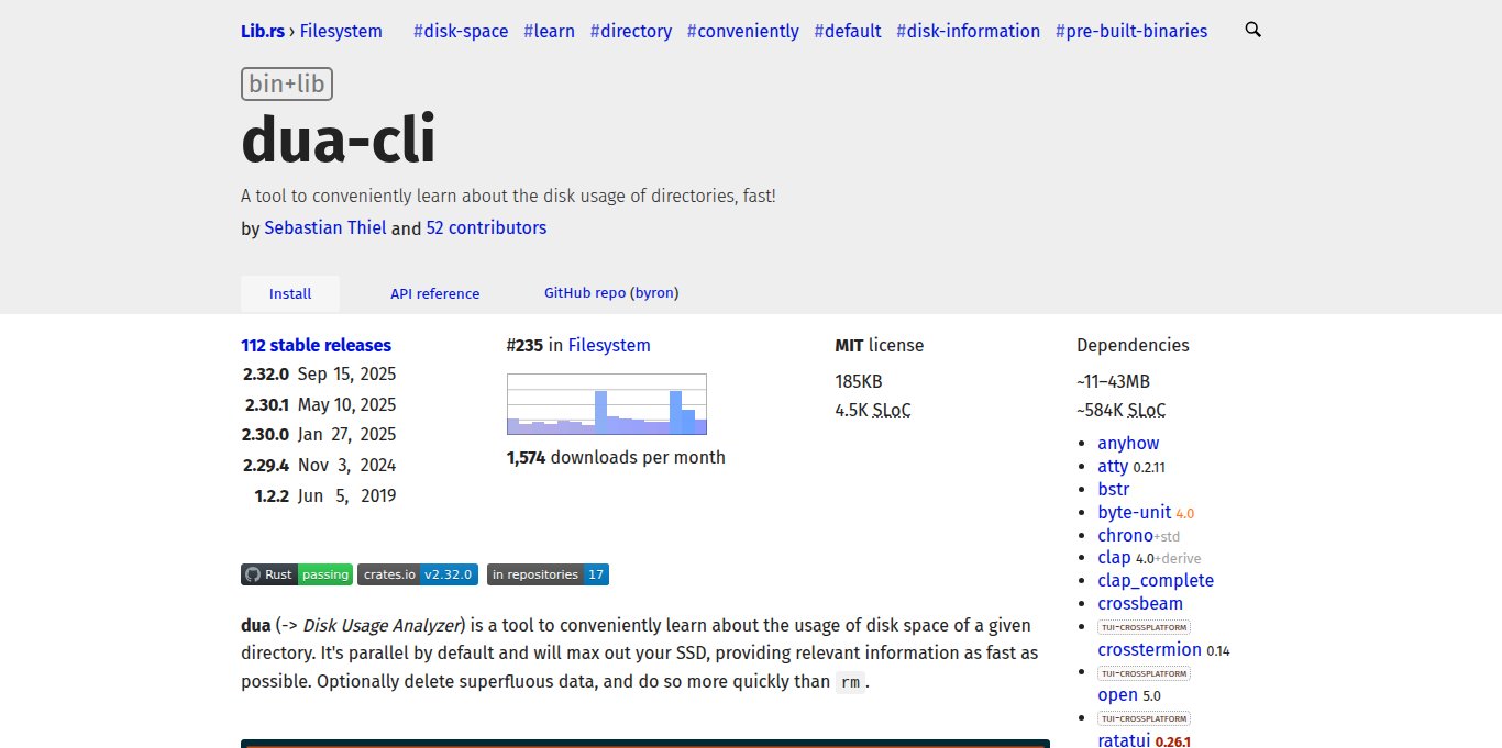 dua-cli Landing page