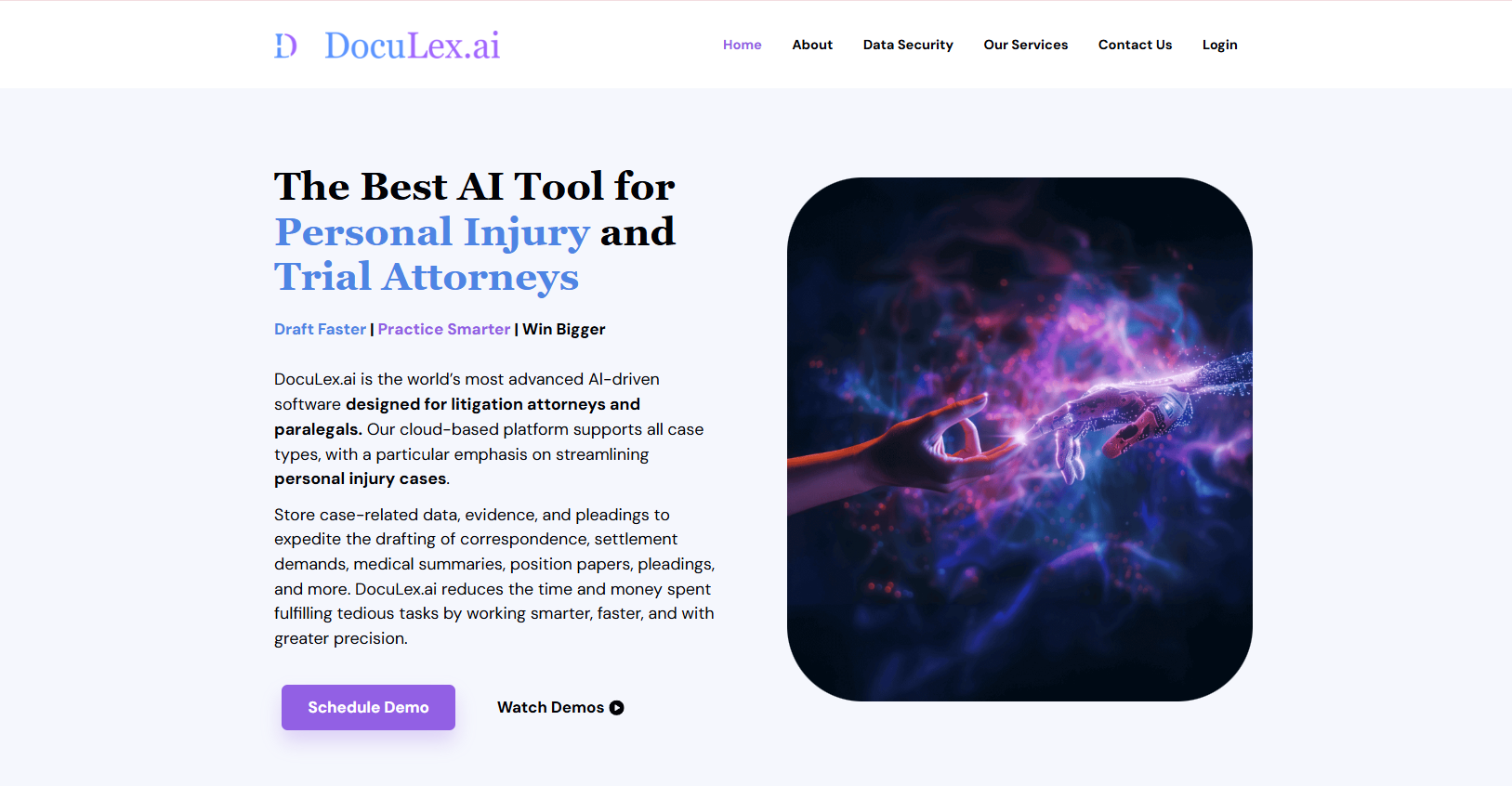 Doculex.ai Homepage