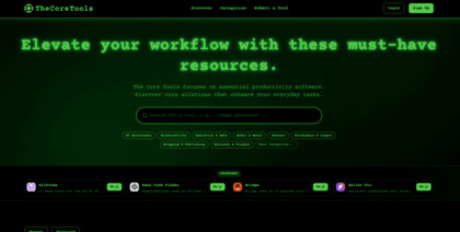 The Core Tools image