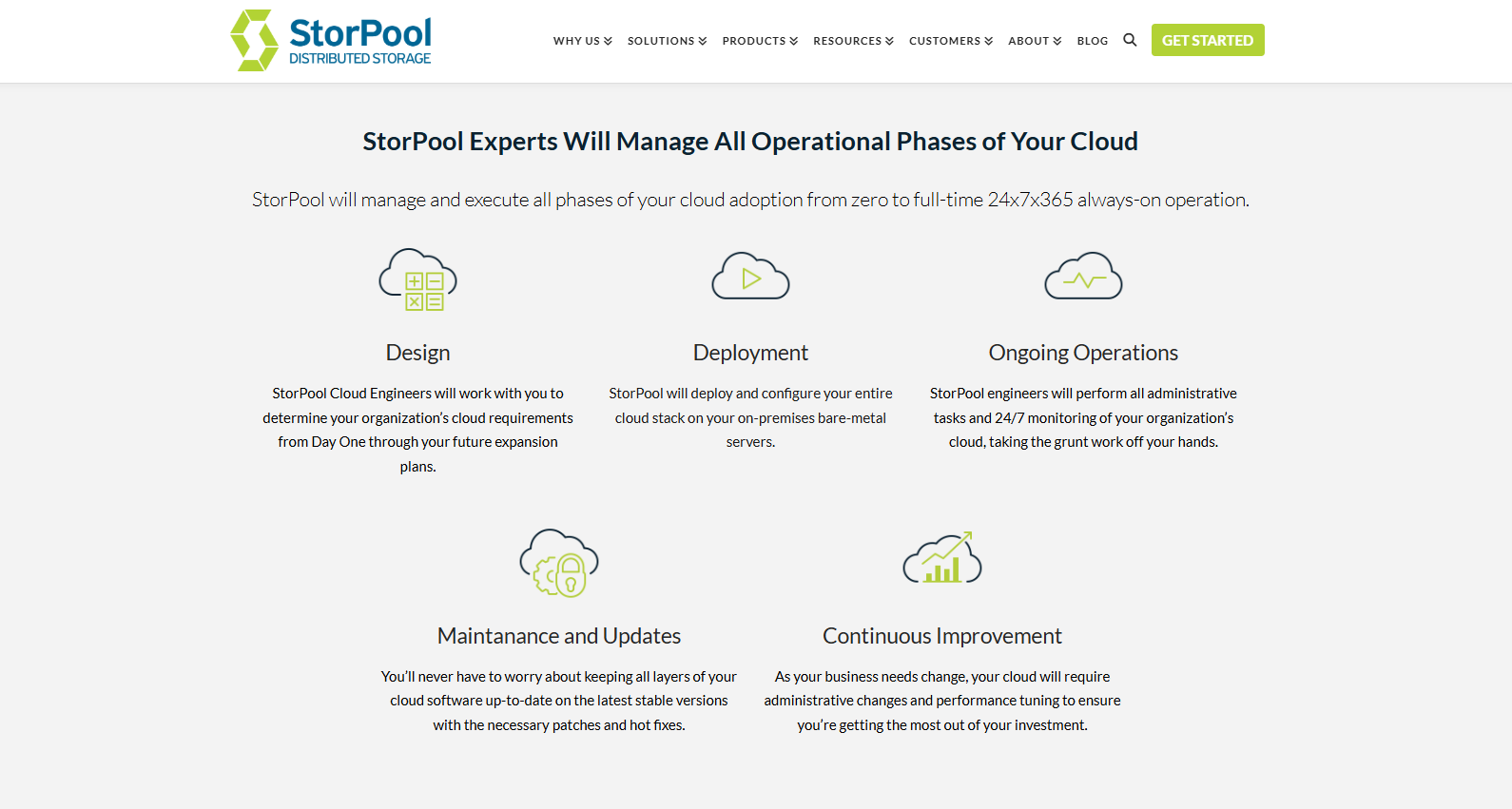 StorPool StorPool Experts Will Manage All Operational Phases of Your Cloud
