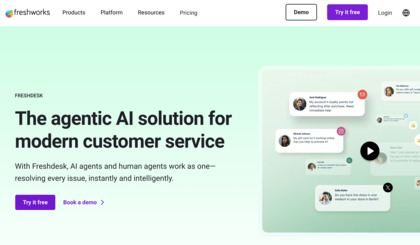Freshdesk screenshot