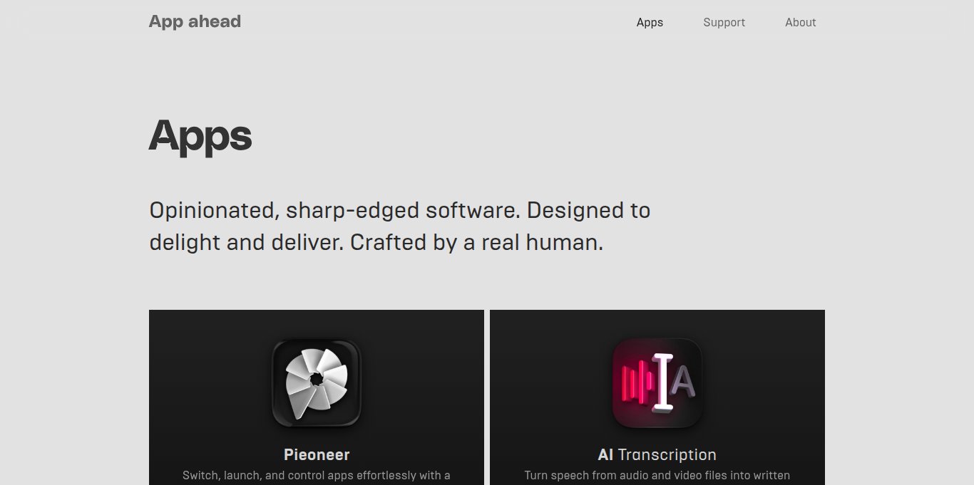 Folder Quick Look Landing page