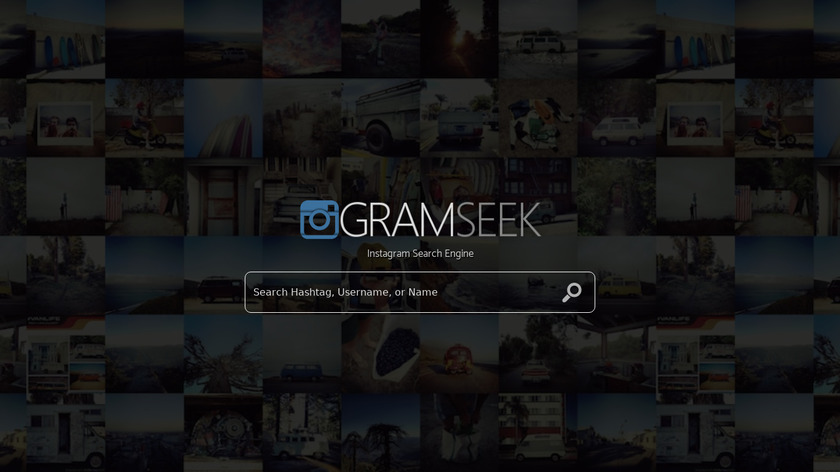 GramSeek Landing Page