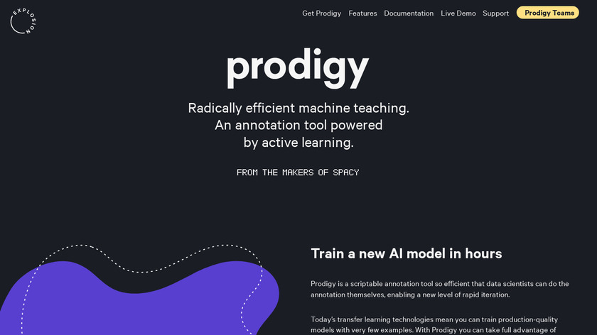 Prodigy Landing Page