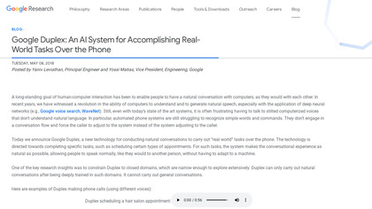 Google Duplex image
