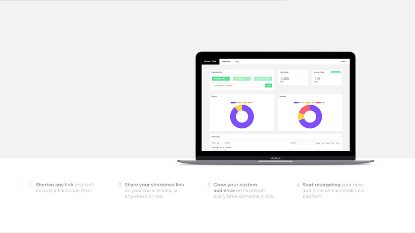 Meteor.link Landing Page
