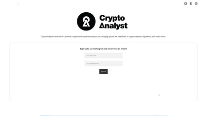 Crypto Analyst image