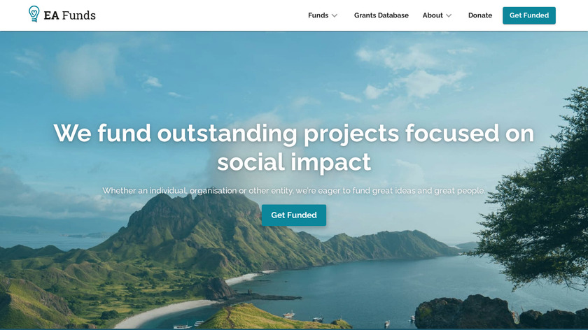 Effective Altruism Funds Landing Page