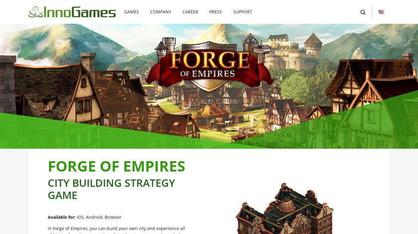 Forge of Empires Landing Page