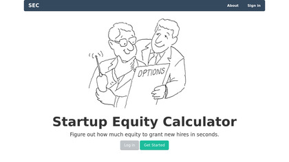 Startup Equity Calculator image