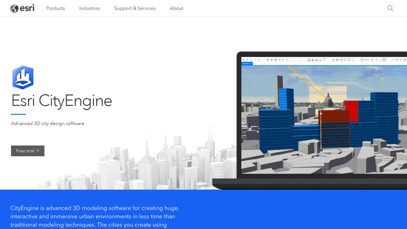 CityEngine Landing Page